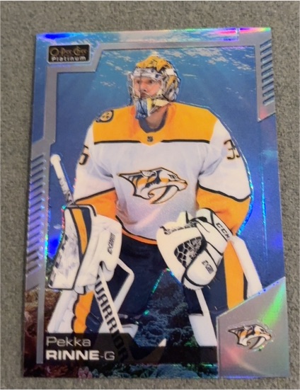 2020-21 O-Pee-Chee Platinum #121 Pekka Rinne — front