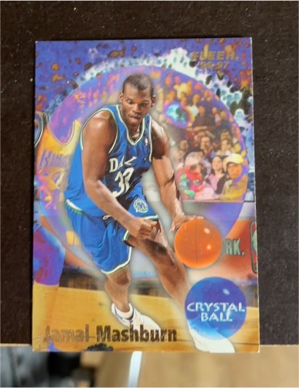 1996-97 Fleer Crystal Ball #272 Jamal Mashburn — front