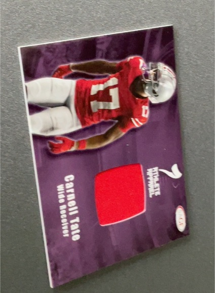 2026 SAGE Low Series #AA-CT Carnell Tate — front