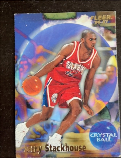 1996-97 Fleer Crystal Ball #277 Jerry Stackhouse — front