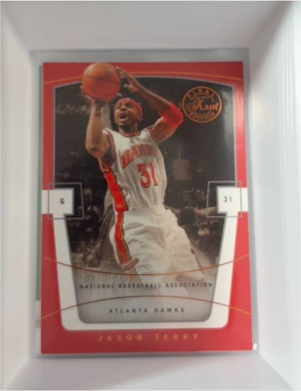 2003-04 Fleer Flair Final Edition #6 Jason Terry — front