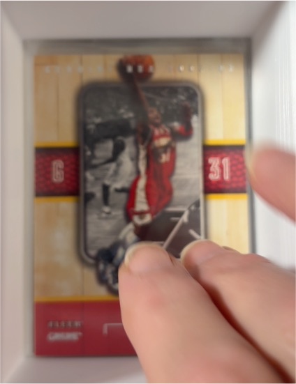 2004-05 Skybox Fresh Ink #28 LeBron James — front