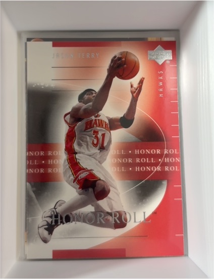 2001-02 Upper Deck Honor Roll #2 Jason Terry — front