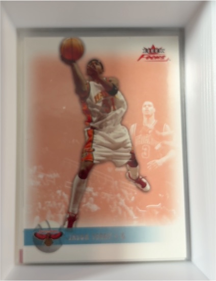 2004-05 Fleer Skybox Fresh Ink #28 LeBron James — front