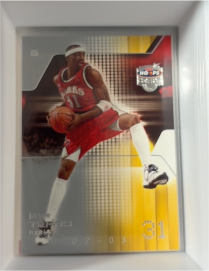 2002-03 NBA Hoops Stars #31 Jason Terry — front