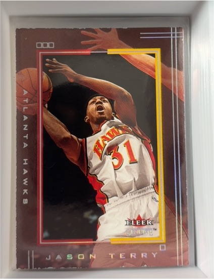 2001-02 Fleer Genuine #110 Jason Terry — front