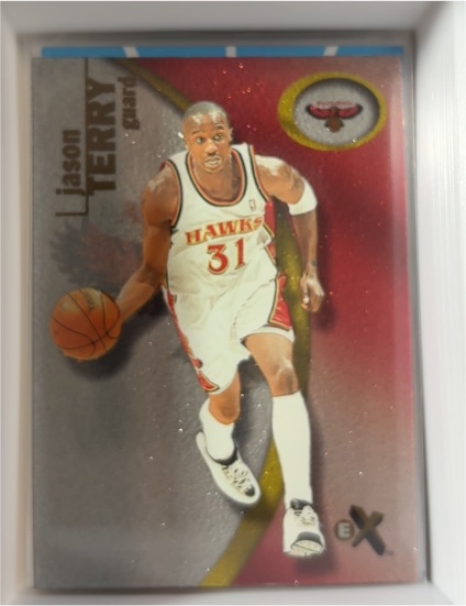 2000-01 Fleer E-X #3 Jason Terry — front