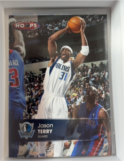 2004 NBA Hoops #123 Jason Terry — front