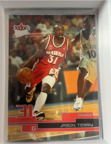 2000-01 Fleer #31 Jason Terry — front
