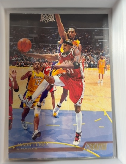 1999-00 Stadium Club #185 Jason Terry — front
