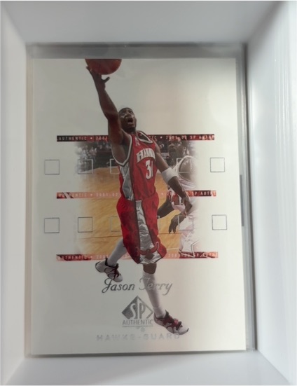 2001-02 Upper Deck SP Authentic #2 Jason Terry — front