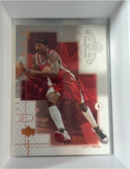 2001-02 Upper Deck Ovation #1 Jason Terry — front