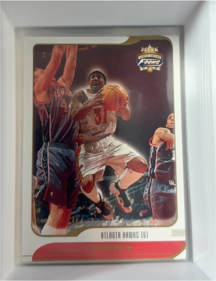2001-02 Fleer Focus #51 Jason Terry — front