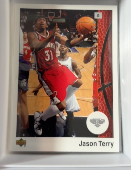 2002-03 Upper Deck Authentics #2 Jason Terry — front