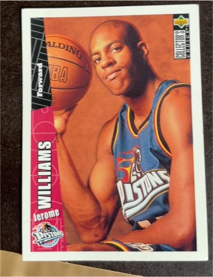 1996-97 Upper Deck Collector's Choice #242 Jerome Williams — front