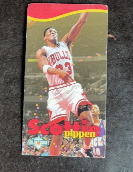 1995 Fleer NBA Jam Session #16 Scottie Pippen — front