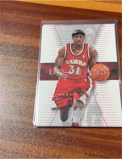 2003-04 Upper Deck UD Glass #2 Jason Terry — front