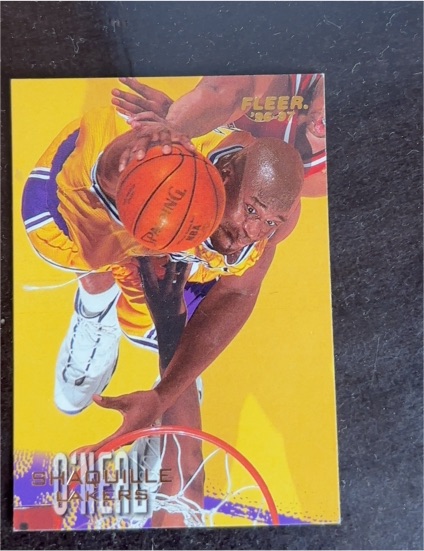 1996-97 Fleer #206 Shaquille O'Neal — front