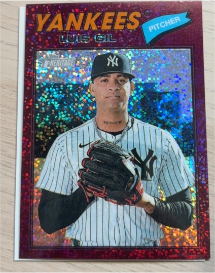 2026 Topps Heritage #123 Luis Gil — front