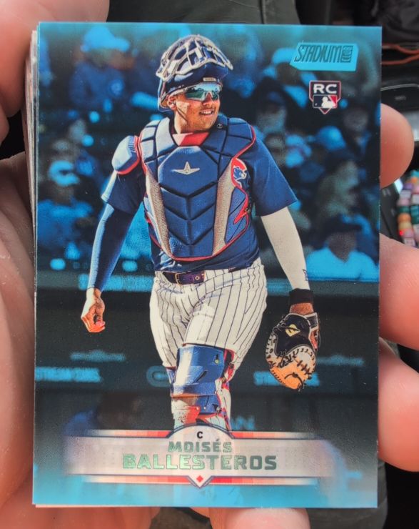 2025 Topps Stadium Club #17 Moisés Ballesteros — front