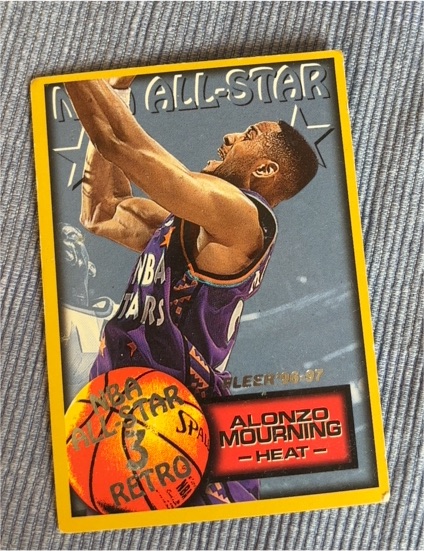 1996-97 Fleer NBA All-Star Retro #292 Alonzo Mourning — front