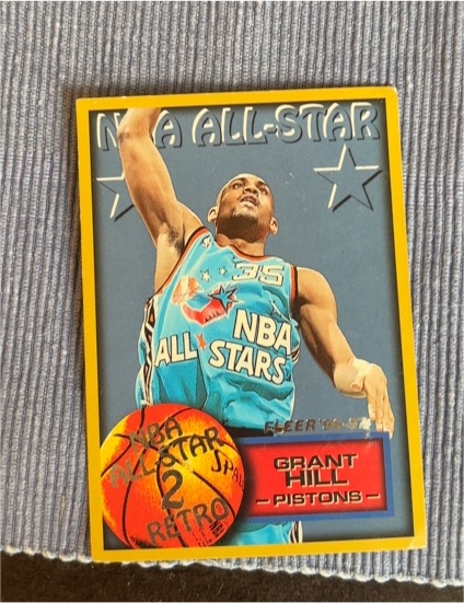 1996-97 Fleer NBA All-Star Retro #295 Grant Hill — front