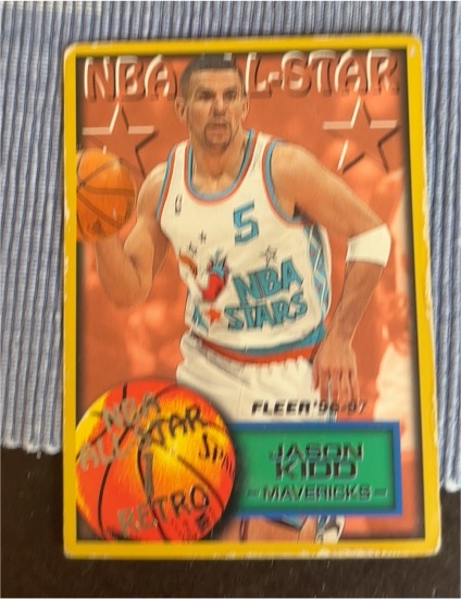 1996-97 Fleer NBA All-Star Retro #298 Jason Kidd — front