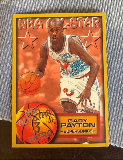 1996-97 Fleer NBA All-Star Retro #293 Gary Payton — front