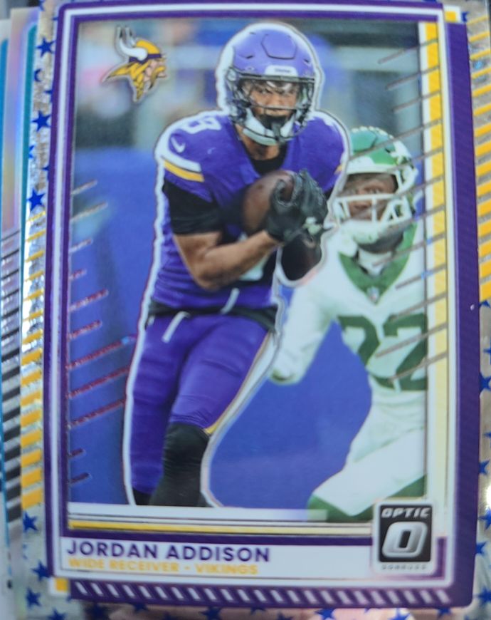2025 Panini Donruss Optic #35 Jordan Addison — front