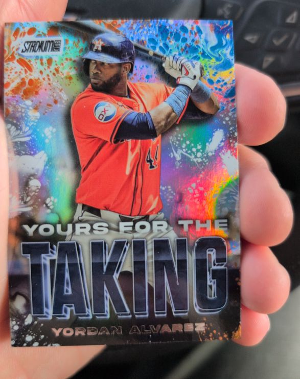 2025 Topps Stadium Club #YK-21 Yordan Alvarez — front