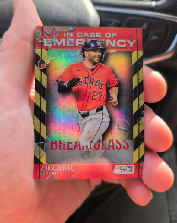 2025 Topps Stadium Club #ICE-5 Jose Altuve — front