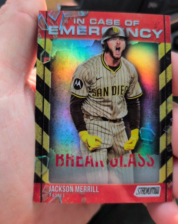 2025 Topps Stadium Club #ICE-4 Jackson Merrill — front