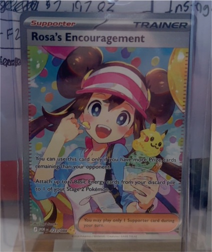 2019 Pokémon Rosa's Encouragement #123 — front