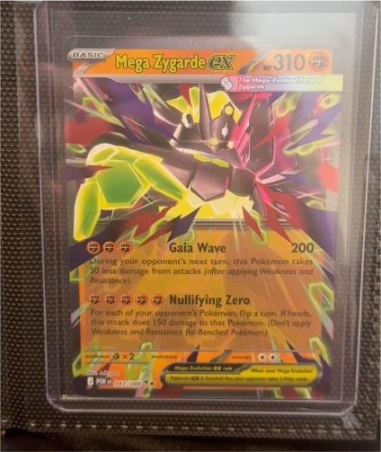 2015 Pokémon XY #047 Mega Zygarde EX — front