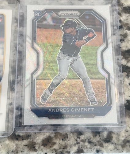 2021 Panini Prizm #120 Andres Gimenez — front