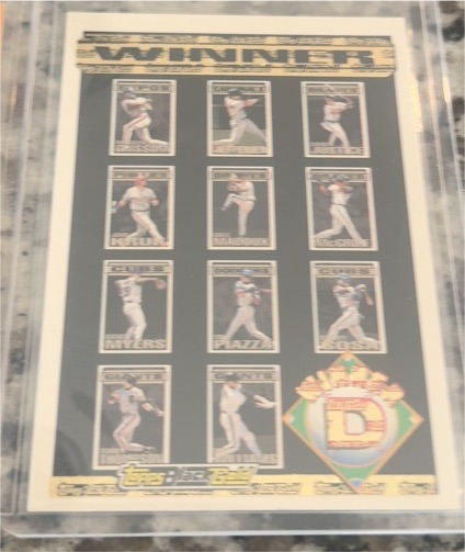 1994 Topps Black Gold Winner D — front