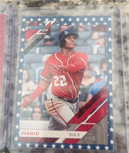 2019 Donruss Independence Day #61 Juan Soto — front