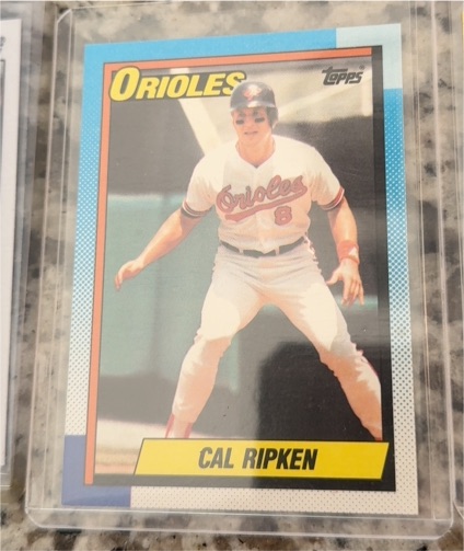 1990 Topps #570 Cal Ripken — front