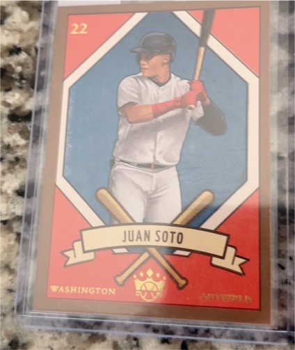 2019 Panini Diamond Kings #DK205 Juan Soto — front