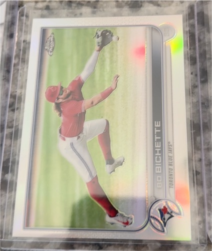 2022 Topps Chrome #38 Bo Bichette — front