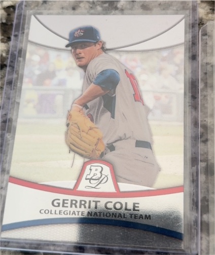 2010 Bowman Platinum Prospects #PP32 Gerrit Cole — front