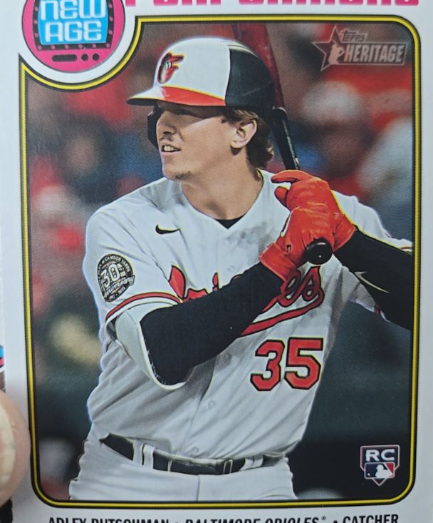 2023 Topps Heritage #NA-3 Adley Rutschman — front