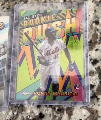 2024 Topps Chrome #CERR-11 Ronny Mauricio All-Etch Rookie Rush — front