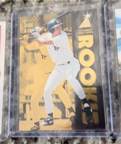 1995 Pinnacle Zenith #134 Derek Jeter Rookie — front