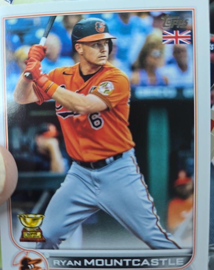 2022 Topps UK Edition #55 Ryan Mountcastle — front