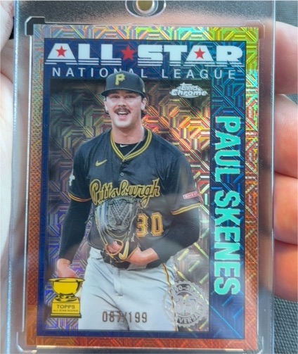 2025 Topps Series 2 #90ASC-17 Paul Skenes — front
