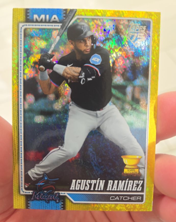 2026 Topps Series 1 #287 Agustín Ramírez — front