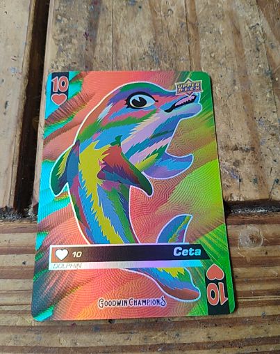 2021 Upper Deck Goodwin Champions #10 Ceta Dolphin — front