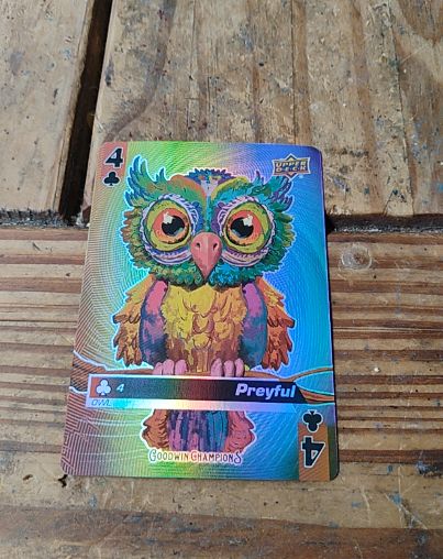 2021 Upper Deck Goodwin Champions #4C Preyful — front