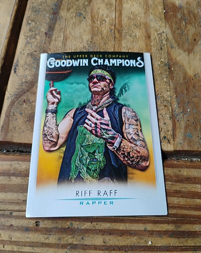 2021 Upper Deck Goodwin Champions #13 Riff Raff — front